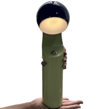 Hálószoba asztali lámpa tanuláshoz és olvasáshoz – szemvédelem, anti-miópia, USB tápegység, fém árnyékoló, 220V, CRI ≥95