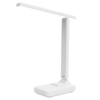 LED hajlékony asztali lámpa érintéses fényerő-szabályozással és memóriával a fényerőhöz – tanulólámpa, éjszakai fény és hangulatvilágítás, beépített akkumulátorral