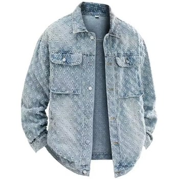 Američka retro traper jakna, unisex, slobodan kroj, za proljeće i jesen, premium streetwear