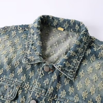 Američka retro traper jakna, unisex, slobodan kroj, za proljeće i jesen, premium streetwear