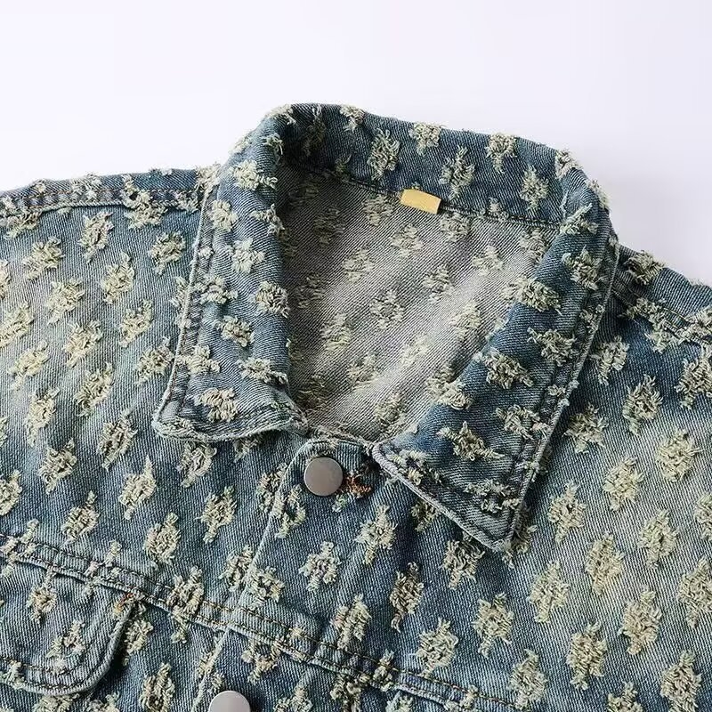 Američka retro traper jakna, unisex, slobodan kroj, za proljeće i jesen, premium streetwear