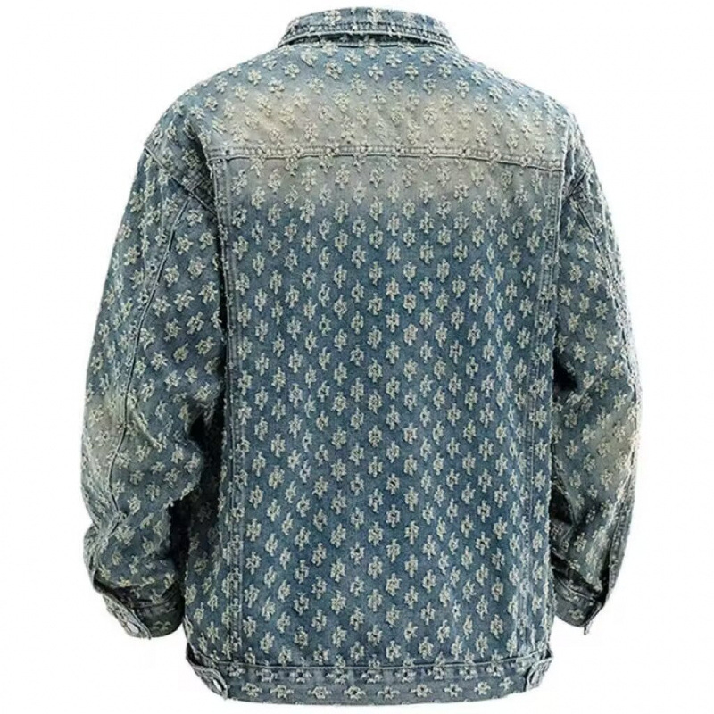 Američka retro traper jakna, unisex, slobodan kroj, za proljeće i jesen, premium streetwear