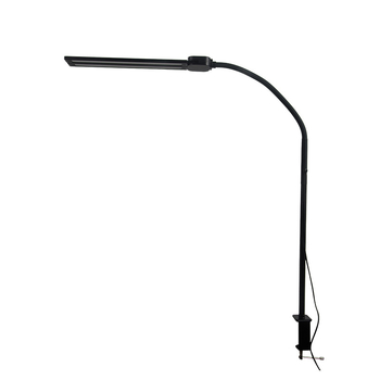 Klip stolna lampa s dvostrukom glavom za zaštitu očiju, USB napajanje, prilagodljivo meko svjetlo i tajmer – lampa za učenje i noćno svjetlo