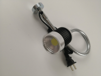 Λάμπα μηχανής A-1 με LED, 5W, 220V, μαγνητική στερέωση, περίβλημα από κράμα αλουμινίου