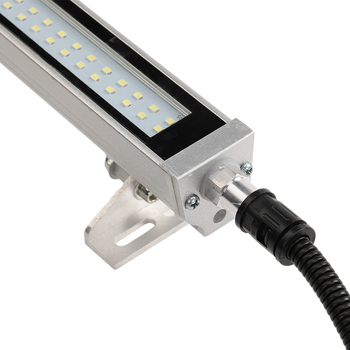 LED ρυθμιζόμενος εργασιακός λαμπτήρας για CNC μηχανές, βιδωτή εγκατάσταση, explosion-proof, τάση 12–220 V, ισχύς 10–30 W, αδιάβροχος.