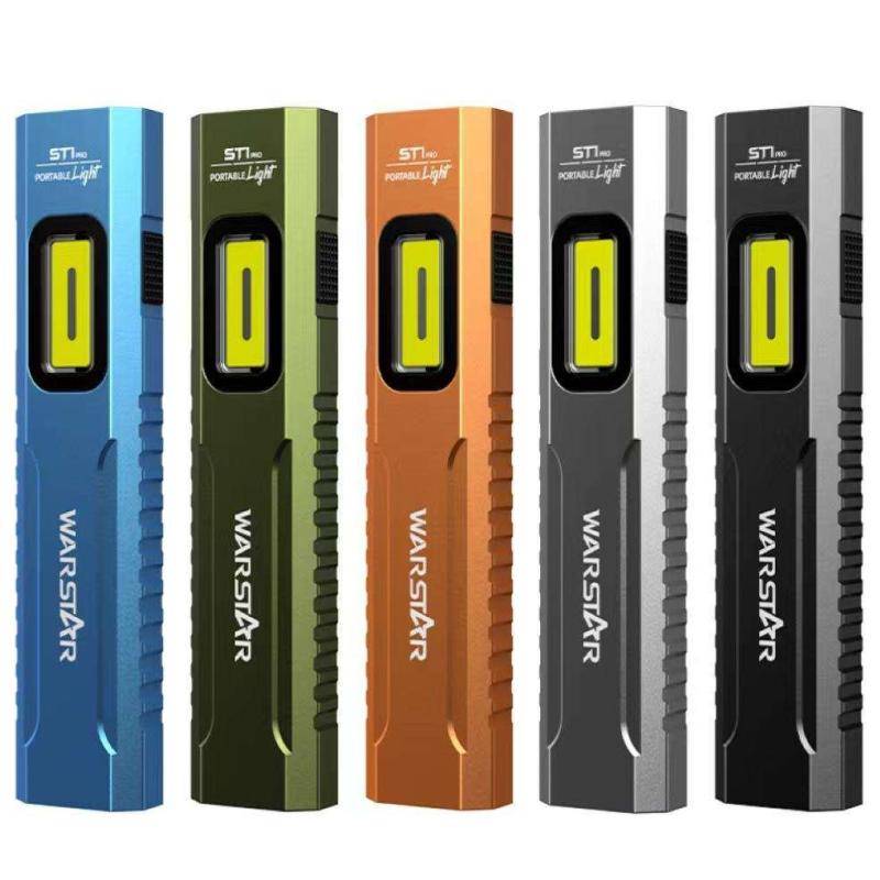 LED radna svjetiljka od aluminijske legure, magnetski držač, 1500 lm, 5W, USB-C punjenje, 1000 mAh
