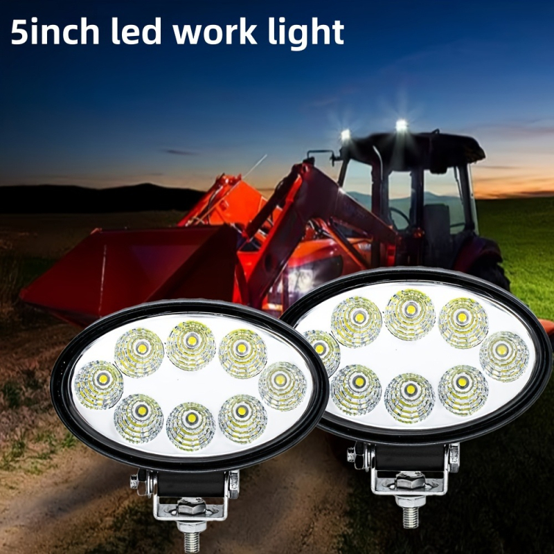 LED radna svjetiljka za off-road vozila, 24W, 2000 lm, 6000-6500K, DC12-24V, 30000 h