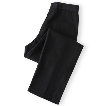 Muške hlače u japanskom stilu preppy školske uniforme, ravni kroj, mješavina poliestera, četiri godišnja doba