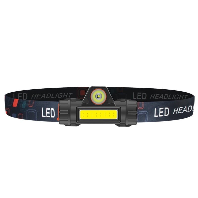 Napajana LED čelna lampa s magnetskim nosačem, vodootporna, 10W, 1200mAh, domet do 200 m