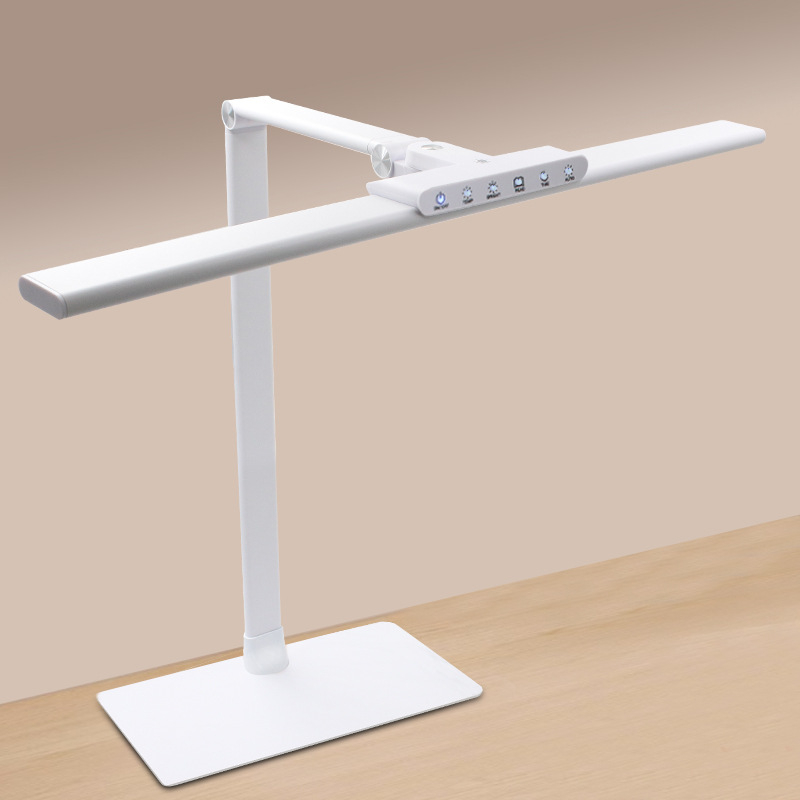 Učenicka stolna lampa s punim spektrom zaštite vida, LED, 18W, dodirni prekidač, metalno sjenilo, Du Pai (CRI ≥95 • LED • 18W • metalno sjenilo • CE)