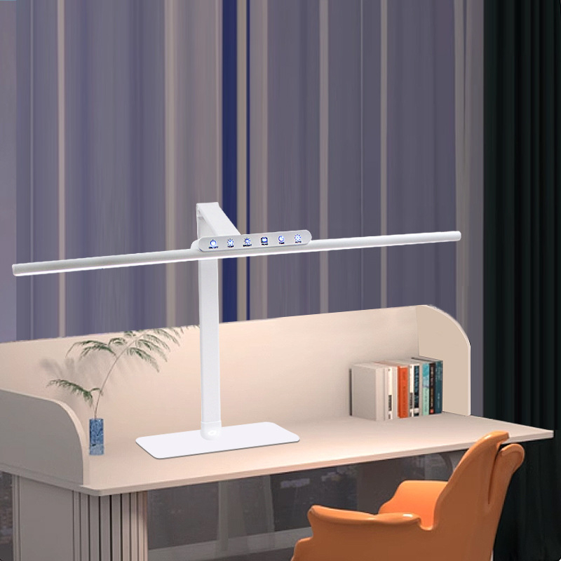 Učenicka stolna lampa s punim spektrom zaštite vida, LED, 18W, dodirni prekidač, metalno sjenilo, Du Pai (CRI ≥95 • LED • 18W • metalno sjenilo • CE)