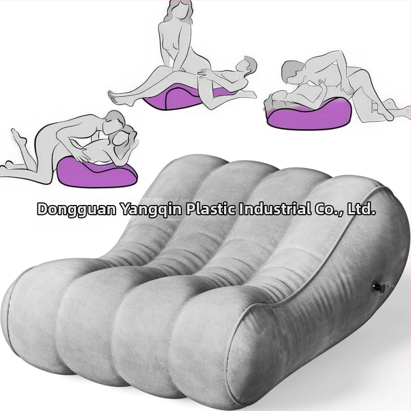 Nafukovací gauč, S-krivka, pomôcka na pohlavný styk, PVC 0.55 mm, Yangqin