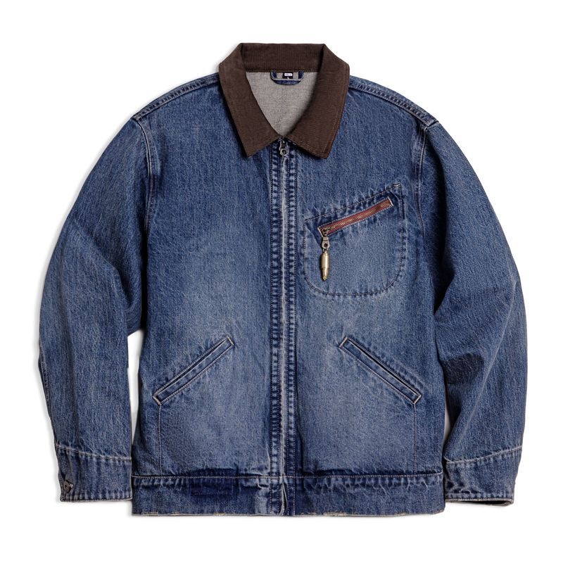 Jakna - japanski workwear stil, 100% pamuk, zatvarač sprijeda, slobodan kroj, proljeće i jesen