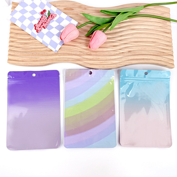 Αυτοσφραγιζόμενο τυφλό σακουλάκι με αλουμινωποιημένο PET, συσκευασία τύπου ZIP-lock, προσαρμόσιμη για μίνι εκπλήξεις, μήκος σφράγισης 10–30 cm