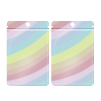 Αυτοσφραγιζόμενο τυφλό σακουλάκι με αλουμινωποιημένο PET, συσκευασία τύπου ZIP-lock, προσαρμόσιμη για μίνι εκπλήξεις, μήκος σφράγισης 10–30 cm