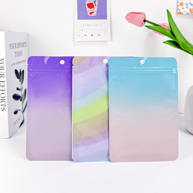 Αυτοσφραγιζόμενο τυφλό σακουλάκι με αλουμινωποιημένο PET, συσκευασία τύπου ZIP-lock, προσαρμόσιμη για μίνι εκπλήξεις, μήκος σφράγισης 10–30 cm