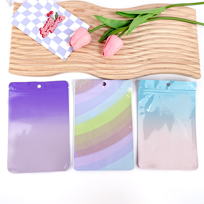 Αυτοσφραγιζόμενο τυφλό σακουλάκι με αλουμινωποιημένο PET, συσκευασία τύπου ZIP-lock, προσαρμόσιμη για μίνι εκπλήξεις, μήκος σφράγισης 10–30 cm