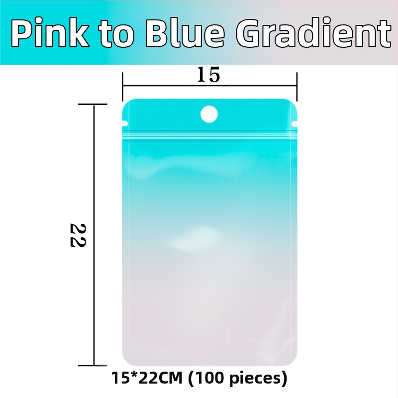 Samozatváracia taška typu blind bag s aluminizovaným PET zmesovým materiálom, ZIP balenie, prispôsobiteľné pre malé prekvapenia, dĺžka uzáveru 10–30 cm