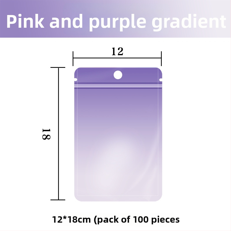 Samozatváracia taška typu blind bag s aluminizovaným PET zmesovým materiálom, ZIP balenie, prispôsobiteľné pre malé prekvapenia, dĺžka uzáveru 10–30 cm