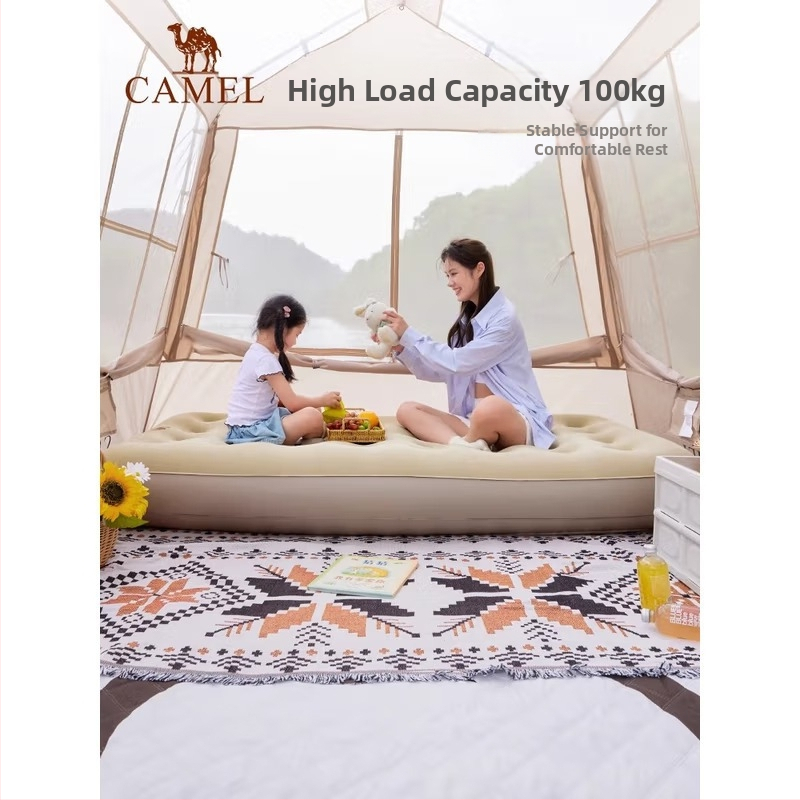 Camel εξωτερικό φουσκωτό στρώμα ύπνου για κάμπινγκ, για ένα άτομο, αερόστρωμα ύπνου, μοντέλο 1J32266278B