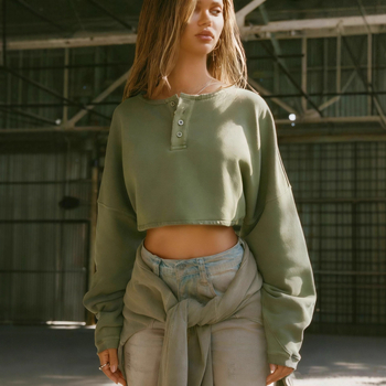 Ženska kratka hoodie s kapuljom, rukavi u obliku šišmiša, jednobojna, udoban kroj, ulični stil