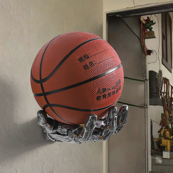 Nástenný regál v kyberpunk štýle pre basketbal, oblečenie a futbal – vinyl, čiastočne ručná a čiastočne mechanická výroba