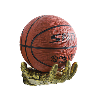 Стенно монтиран полk за съхранение в киберпанк стил за баскетбол, облекло и футбол – винил, полу ръчно и полу-механично изпълнение