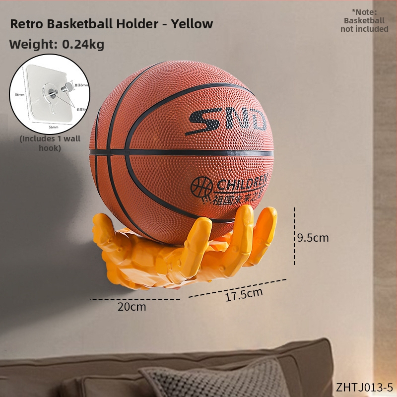Nástenný regál v kyberpunk štýle pre basketbal, oblečenie a futbal – vinyl, čiastočne ručná a čiastočne mechanická výroba