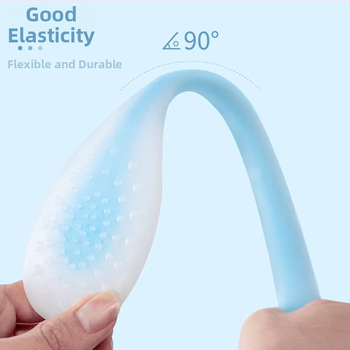 Silikonska meridijanska ploča za tapping i masažni štapić s okruglom glavom za masiranje ramena, vrata, leđa i nogu — ručno, 1. stupanj
