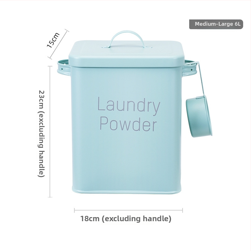 Kovová nádoba na skladovanie obilnín so vzduchotesným vekom a odolnou vlhkosťou, potravinárskej kvality, na ryžu, múku a krmivo pre domáce zvieratá, objem 5–6 L