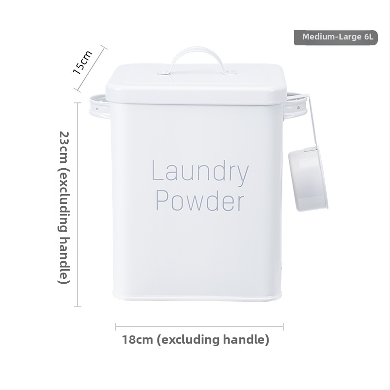 Kovová nádoba na skladovanie obilnín so vzduchotesným vekom a odolnou vlhkosťou, potravinárskej kvality, na ryžu, múku a krmivo pre domáce zvieratá, objem 5–6 L