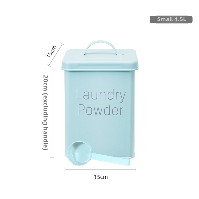 Kovová nádoba na skladovanie obilnín so vzduchotesným vekom a odolnou vlhkosťou, potravinárskej kvality, na ryžu, múku a krmivo pre domáce zvieratá, objem 5–6 L