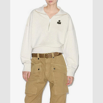 Duks od fleece s flockom, geometrijski uzorak, kapuljača, slobodan kroj, pamuk 95%+