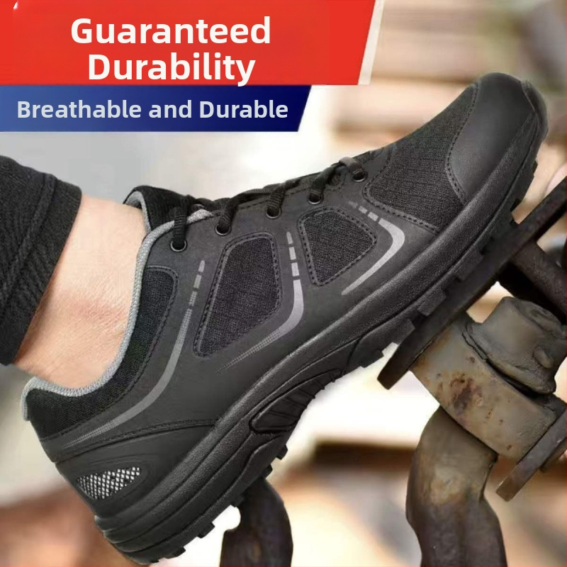 Muške mrežaste tenisice za trening – prozračne, protuklizne, vezanje, EVA ulošak, gumasta potplata, proljeće