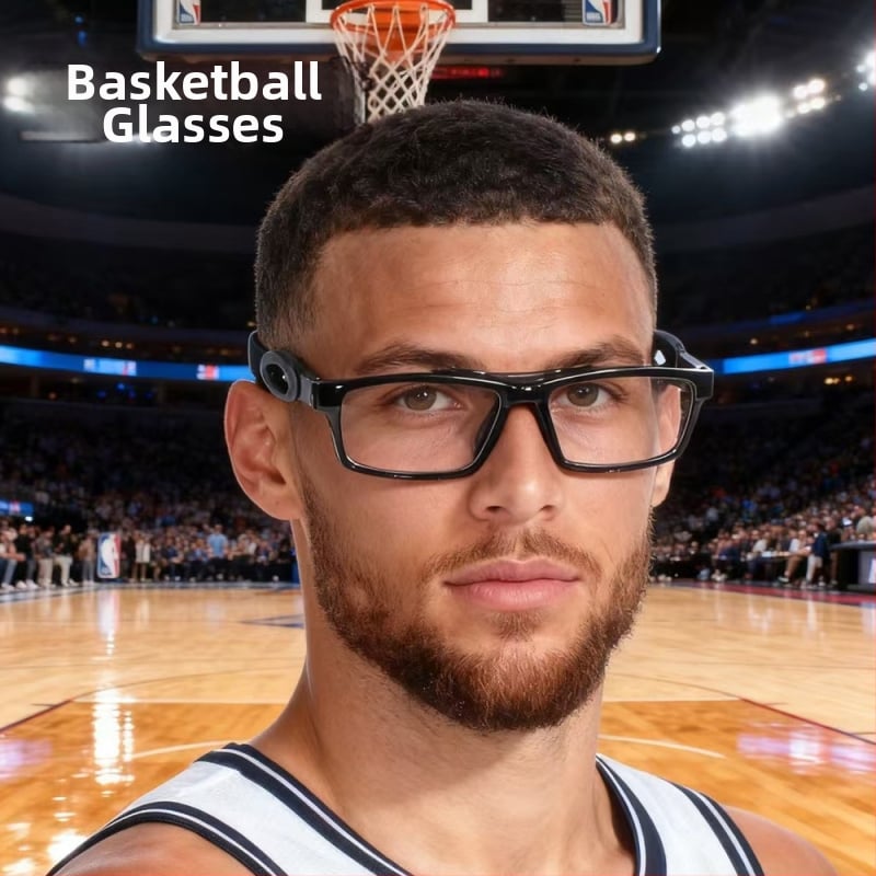 Sport szemüveg Modell 050, TR anyag, teljes keret, védő szemüveg kosárlabdára, futballra és futásra, uniszex, cserélhető lencsék myopia számára