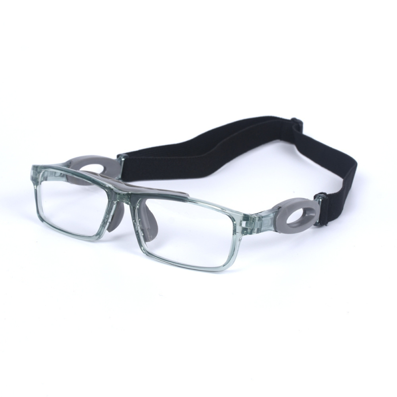 Sport szemüveg Modell 050, TR anyag, teljes keret, védő szemüveg kosárlabdára, futballra és futásra, uniszex, cserélhető lencsék myopia számára