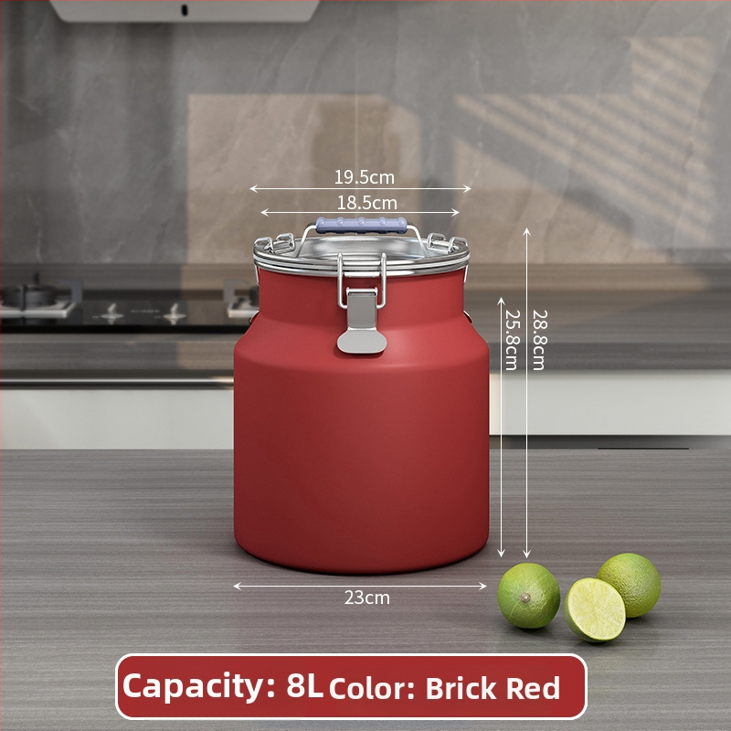 Kovový zásobník na zrno, uzavretý, proti vlhkosti a škodcom, s viečkom