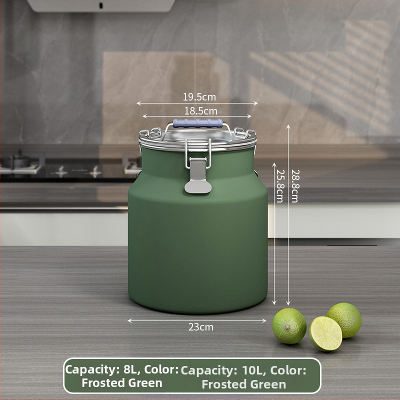 Kovový zásobník na zrno, uzavretý, proti vlhkosti a škodcom, s viečkom