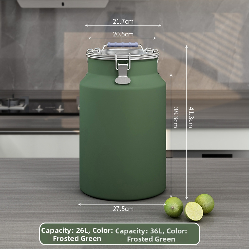 Kovový zásobník na zrno, uzavretý, proti vlhkosti a škodcom, s viečkom