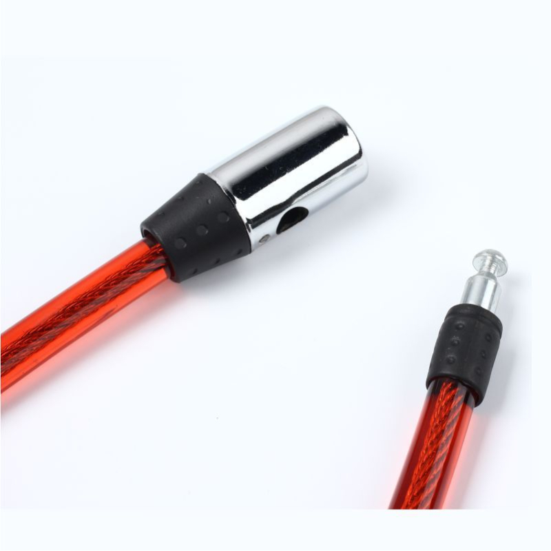 Kružna tipa sigurnosni kabel od čeličnog kabla za bicikl, PVC premaz — Langma Ts2080, za motocikle, električne bicikle, bicikle i vrata