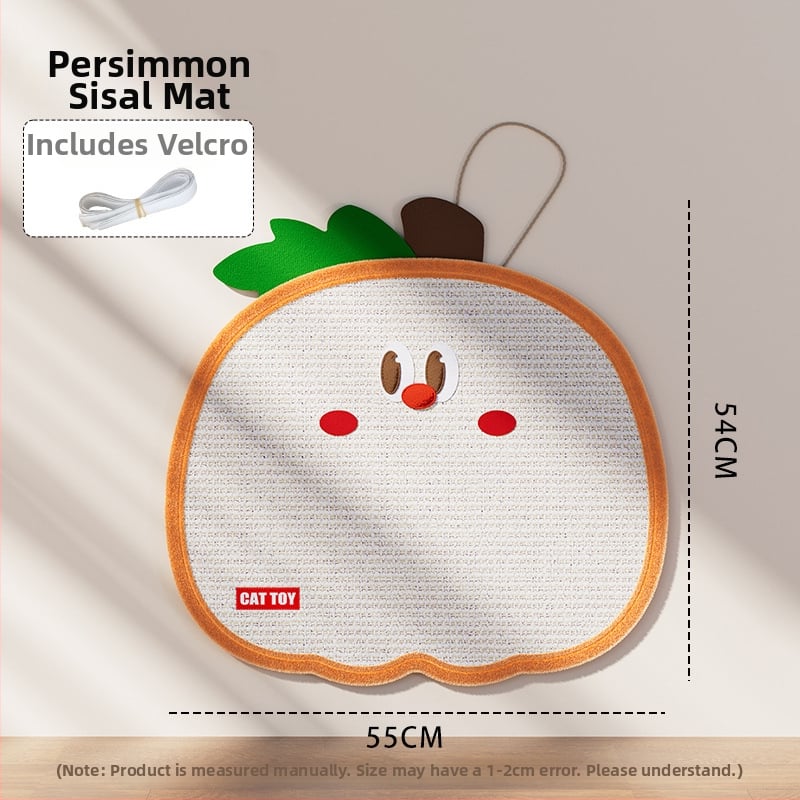 Επιτοίχια σανίδα γρατσουνίσματος για γάτες — σισάλ, ανθεκτική, χωρίς μαλλιά, γλυκό στυλ, μοντέλο ZP-YIERQI