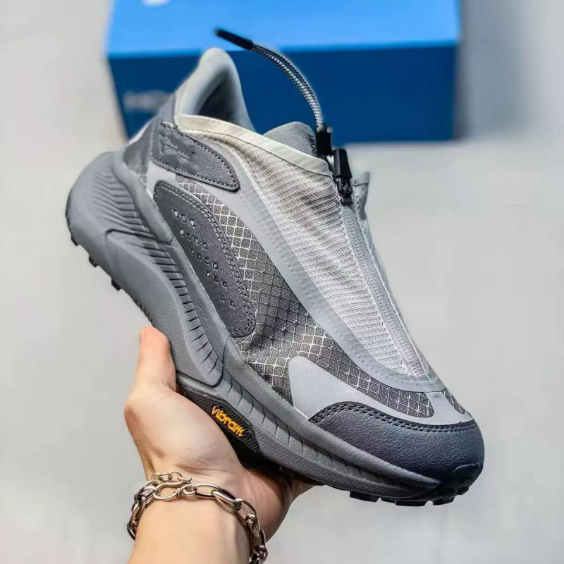 Pantofi de Trail Running cu fermoar frontal - impermeabili, respirabili, talpă intermediară EVA ușoară, talpă din cauciuc antiderapantă