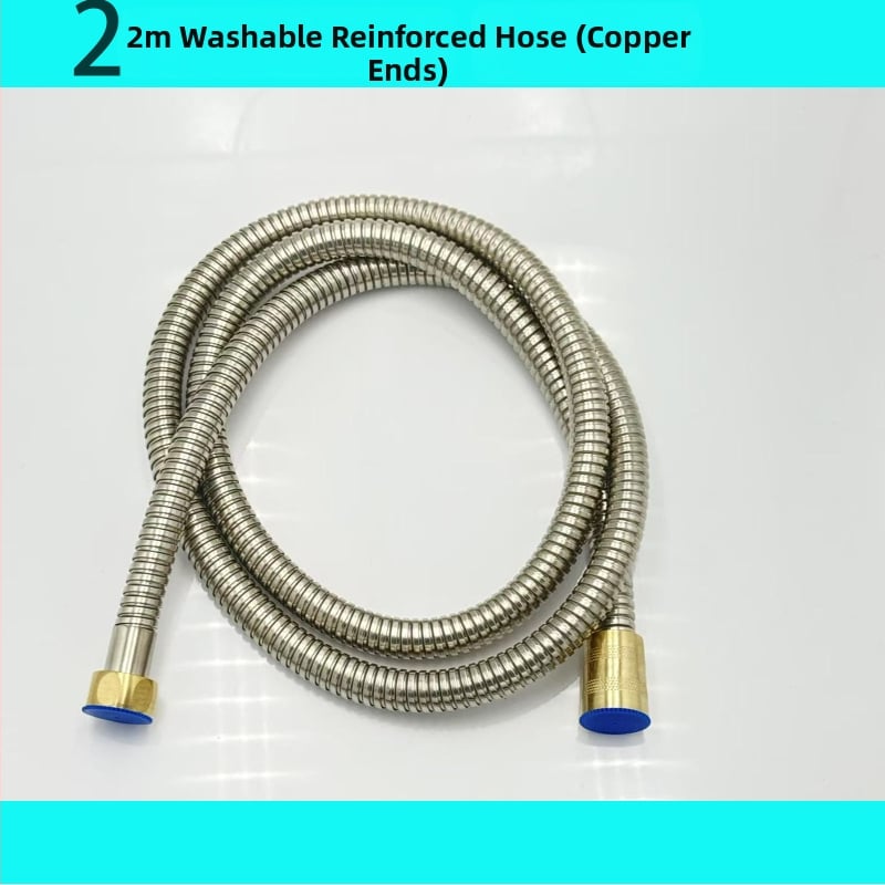 Ανοξείδωτος σωλήνας ντους, μοντέλο 1085, ονομαστική πίεση 15 kg, θερμοκρασία λειτουργίας 0–100°C, χειροκίνητη εγκατάσταση