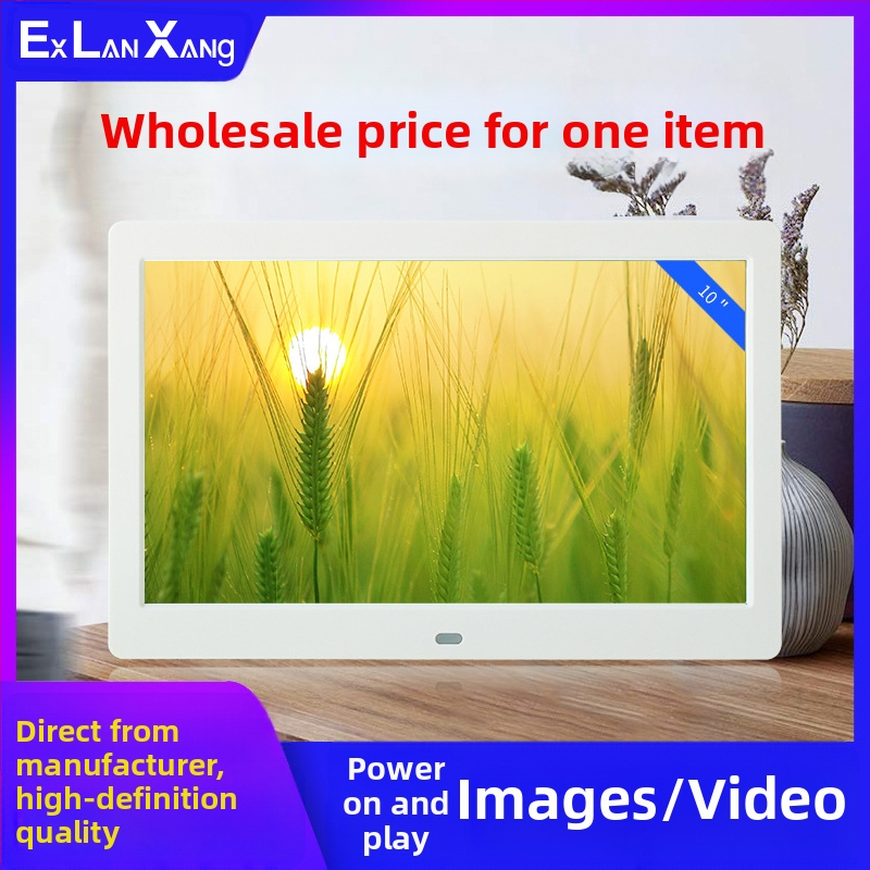 7-palcová HD LED digitálny rámček s prehrávaním z kariet; prehráva fotografie a videá; rozlíšenie 800×480; podpora SD/USB/MMC kariet; pomer strán 16:9; model DPF-706