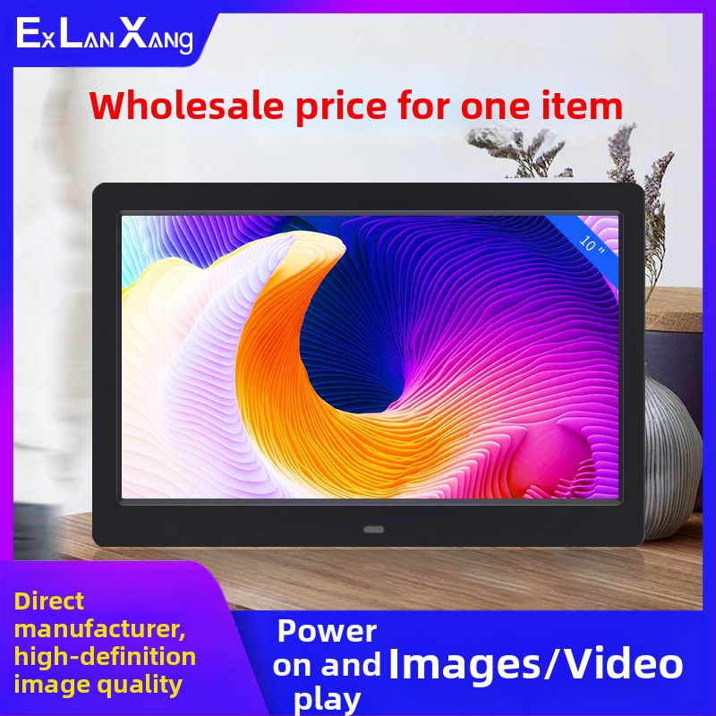 7-palcová HD LED digitálny rámček s prehrávaním z kariet; prehráva fotografie a videá; rozlíšenie 800×480; podpora SD/USB/MMC kariet; pomer strán 16:9; model DPF-706