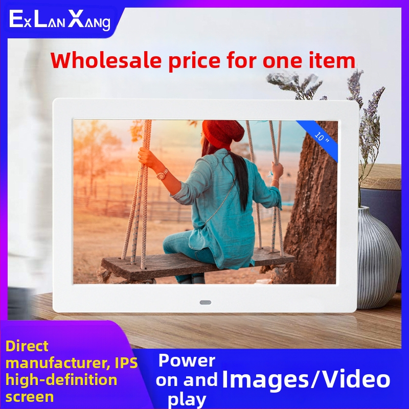 7-palcová HD LED digitálny rámček s prehrávaním z kariet; prehráva fotografie a videá; rozlíšenie 800×480; podpora SD/USB/MMC kariet; pomer strán 16:9; model DPF-706