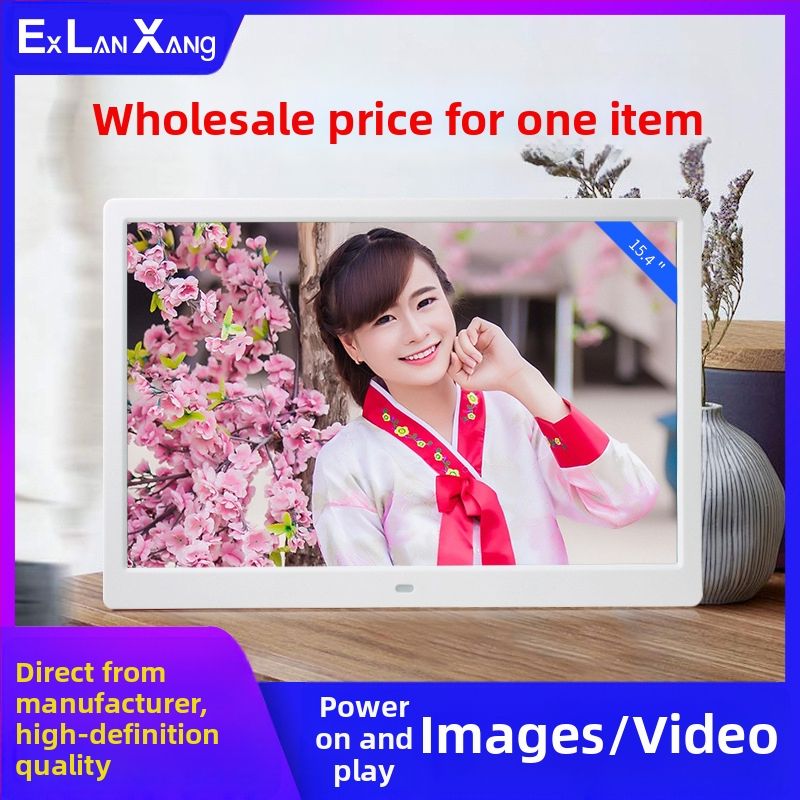 7-palcová HD LED digitálny rámček s prehrávaním z kariet; prehráva fotografie a videá; rozlíšenie 800×480; podpora SD/USB/MMC kariet; pomer strán 16:9; model DPF-706