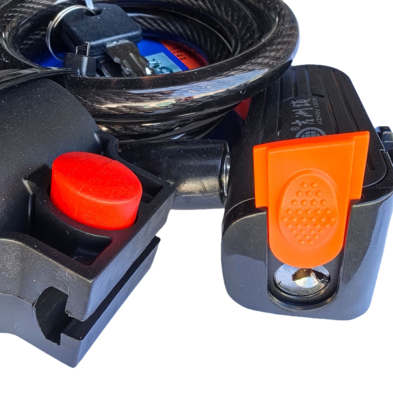 Kishu 5109 Čelični kabel za planinski bicikl (Model 5109, Čelik, 260 g)