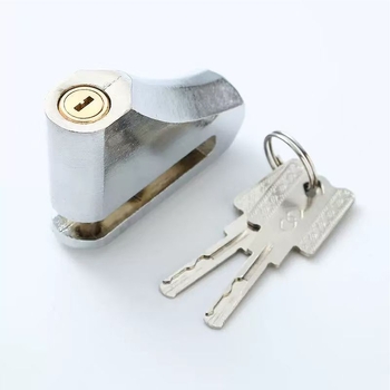 Κλειδαριά δισκοφρένου για μοτοσικλέτα Langma, μοντέλο 865/689, υλικό: κράμα ψευδαργύρου, βάρος 225–290 g, κατάλληλη για μοτοσικλέτες, ηλεκτρικά ποδήλατα και ποδήλατα βουνού