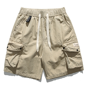Muške široke pamučne šorceve - 100% pamuk, Ljeto 2024, Brand G-Stone, casual za plažu i aktivni stil